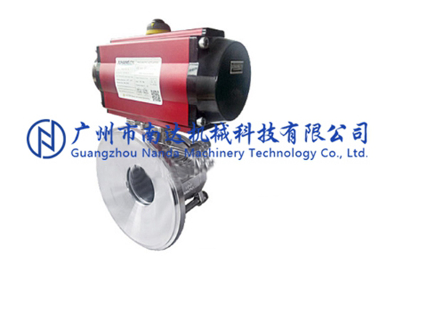 氣動罐底全包球閥 氣動罐底全包球閥